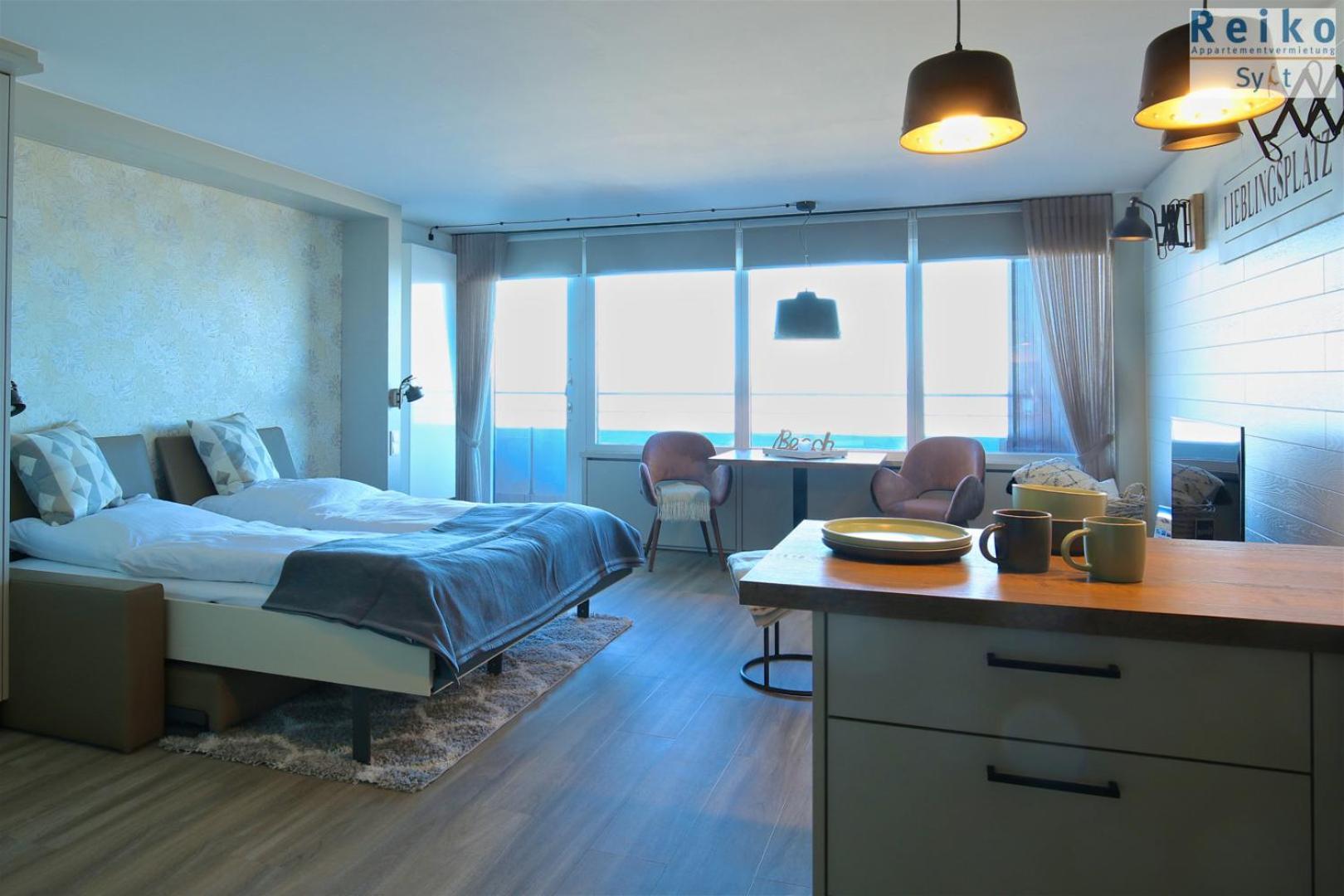 Apartment 1-55, Seeseite, Haus Metropol, 3etage Westerland